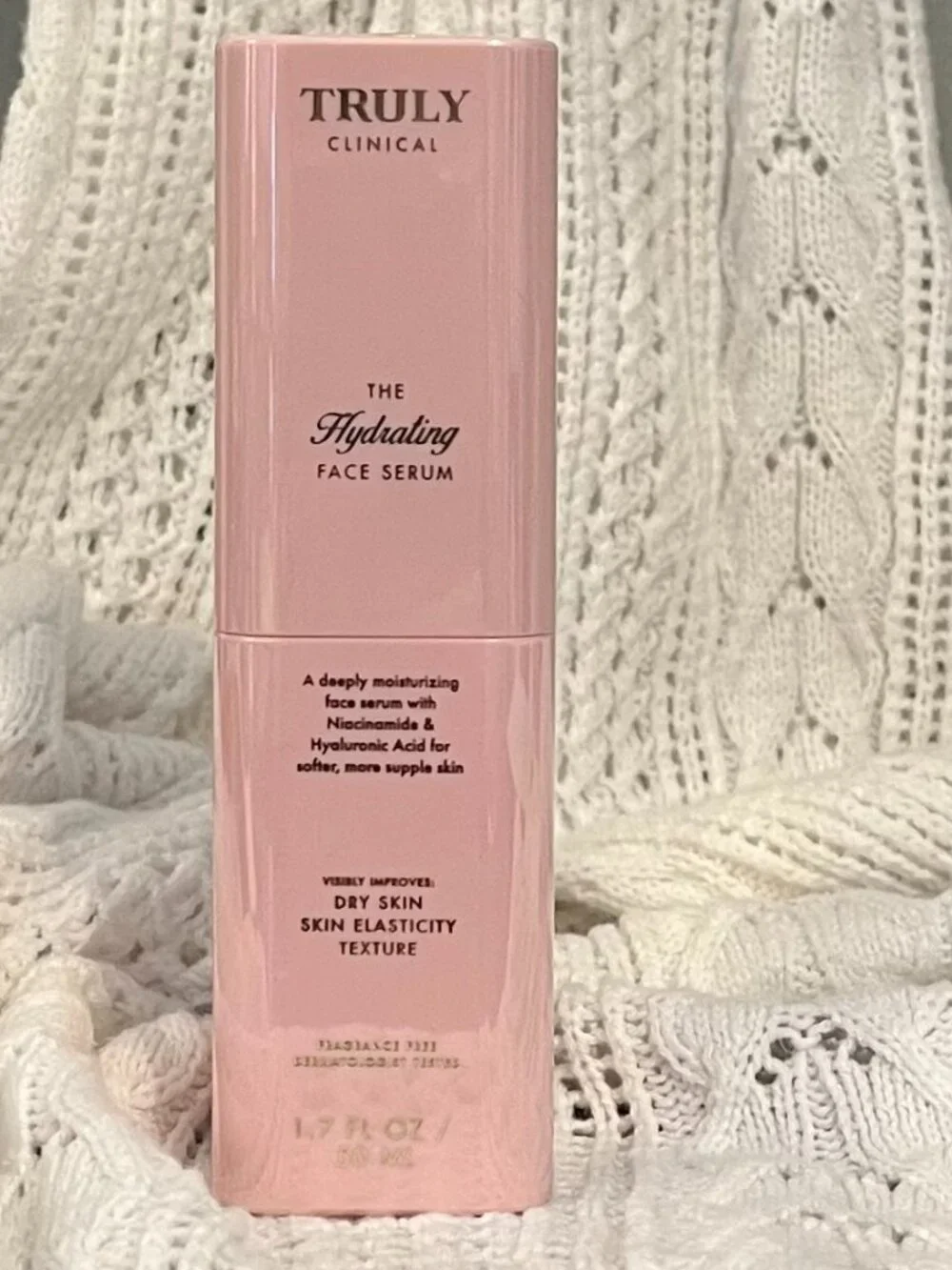 Truly Clinical Hydrating Face Serum 1.7 oz NEW Sealed